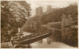 UK England Durham Cathedral From River - Durham City