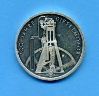 GERMANY, 10 Mark, Silver, Year 1997-F, KM #192, - Sonstige & Ohne Zuordnung