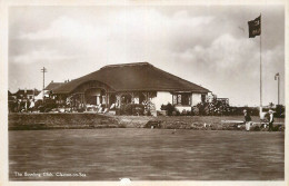 Sport Clacton On Sea Kings Bowling Club Real Photo Postcard - Bowling