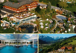 73160668 Sankt Johann Pongau Hotel Oberforsthof Hallenbad Alpenpanorama Fliegera - Other & Unclassified