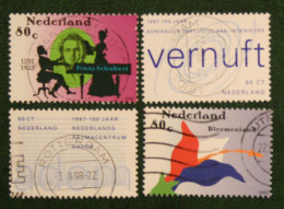 Vier Herdenkingen NVPH 1729-1732 (Mi 1625-1628); 1997 Gestempeld / USED NEDERLAND / NIEDERLANDE - Oblitérés