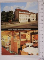 LORSCH An Der Bergstrasse Hessen : Hotel Jäger  Inhaber Rudolf Leukert Bahnhofstrasse 79 81 - Lorsch