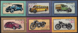 POLOGNE - Anciennes Voitures Et Motos - Bus