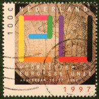 Voorzitter EU EEG Europa NVPH 1726 (Mi 1622); 1997 Gestempeld / USED NEDERLAND / NIEDERLANDE - Oblitérés