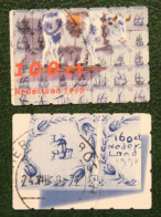 Complete Set Priority Zegel Koe Europa NVPH 1747-1748 (Mi 1642-1643) 1998 Gestempeld / USED NEDERLAND / NIEDERLANDE - Oblitérés