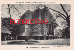 75 SEINE N°109 PARIS EXPOSITION COLONIALE INTERNATIONALE 1931 CAMEROUN TOGO - Sonstige & Ohne Zuordnung