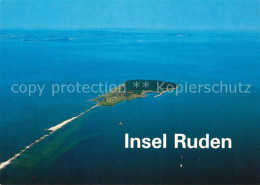 73158716 Insel Ruden Im Hintergrund Insel Ruegen Fliegeraufnahme Insel Ruden Kro - Sonstige & Ohne Zuordnung