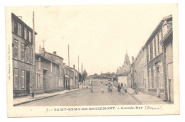 (35639-51) Saint Remy En Bouzemont - Grande Rue - Saint Remy En Bouzemont