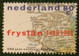 80 Ct 500 Jaar Fryslan Friesland NVPH 1767 (Mi 1660); 1998 Gestempeld / USED NEDERLAND / NIEDERLANDE - Oblitérés