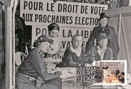 France 2019 - Droit De Vote Des Femmes Carte Maximum - 2020-…