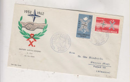 TURKEY 1962 ANKARA FDC Cover NATO - Briefe U. Dokumente