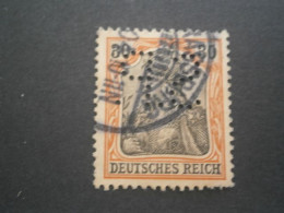 ALSACE LORRAINE PERFORATION SP147 PERFORES PERFORE PERFIN PERFINS PERFORATION PERFORIERT LOCHUNG FIRMENLOCHUNG - Used Stamps