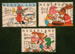 Kinderzegels Kind Child Welfare Enfant NVPH 1784-1786 (Mi 1680-1682); 1998 Gestempeld / USED NEDERLAND / NIEDERLANDE - Gebruikt