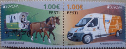 Estland      Europa  Cept   Postfahrzeuge     2013 ** - 2013