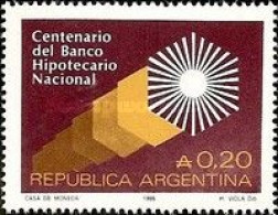 ARGENTINA - AÑO 1987 - Centenario Del Banco Hipotecario Nacional. * MNH* - Nuevos
