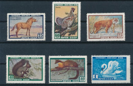 Russia 1959, Fauna Of The USSR;Mi#2242-43;2275-76;2309-10,MNH - Ongebruikt