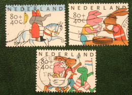 Kinderzegels Kind Child Welfare Enfant NVPH 1784-1786 (Mi 1680-1682); 1998 Gestempeld / USED NEDERLAND / NIEDERLANDE - Gebruikt