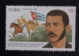 SD)1996. CUBA. MAJOR GENERAL IGNACIO MACEO. MAMBISES. - Colecciones & Series