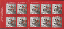 ISLAND  1480, Teil-Markenheftchen (10 Marken), Gestempelt, Beschnitten, Weihnachten, 2015 - Carnets