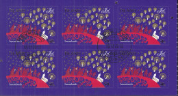 ISLAND  1375, Teil-Markenheftchen (6 Marken), Gestempelt, Weihnachten, 2012 - Carnets