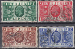 GROSSBRITANNIEN  189-192, Gestempelt, George V., 1935 - Used Stamps