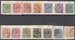 GROSSBRITANNIEN  127-140, Gestempelt, George V., 1912 - Used Stamps