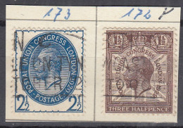 GROSSBRITANNIEN  172-173, Gestempelt, George V., 1929, Weltpostkongress - Used Stamps