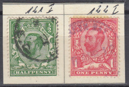 GROSSBRITANNIEN  121-122 I, Gestempelt, George V., 1911 - Unused Stamps