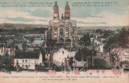 Tours, La Cathédrale Saint-Gatien, La Tour Nord, Circulée, 244B - Tours