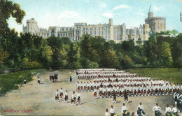 UK England Windsor Castle Parade And Soldier Formation - Windsor Castle