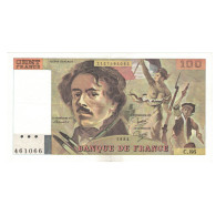 France, 100 Francs, Delacroix, 1984, C.86, SPL, Fayette:69.08a, KM:154b - 100 F 1978-1995 ''Delacroix''