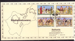 Bophuthatswana 1983 Easter Stamps Card - Bofutatsuana