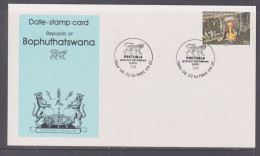 Bophuthatswana 1984 Pretoria Exhibition Card - Bofutatsuana
