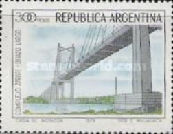 ARGENTINA - AÑO 1980 -  Proyectos Nacionales De Desarrollo. Complejo Zárate - Brazo Largo. Puentes *MNH* - Ongebruikt