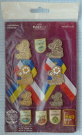 UKRAINE / Badges / POLAND / Pins. Football. Europe Championship. UEFA . EURO 2012. - Calcio