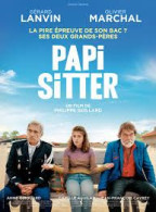 Affiche De Cinéma Pliée " PAPI SITTER " Format 120X160Cm -  - Affiches & Posters