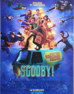 Affiche De Cinéma Pliée " SCOOBY " Format 120X160cm - Affiches & Posters