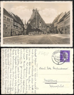 Germany WW2 Sangerhausen Street Scene Old Real Photo PC 1943 Mailed - Sangerhausen