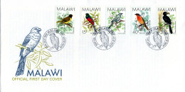 MALAWI, FDC, Birds   /    MALAWI,  Lettre De Première Jour, Oiseaux,  1988 - 2 - Andere & Zonder Classificatie
