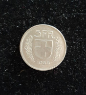 Monnaie - Pièce  De 5 Francs Suisse - 1968 B - Switzerland