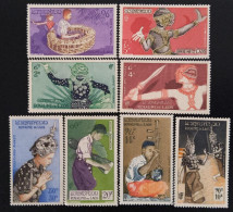 SD)1957, LAOS, DIFFERENT STAMPS, MNH - Laos