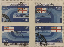 INDIA - (0) - 1984  #  1047/1050    SEE PHOTO FOR CONDITION OF STAMP(S) - Oblitérés