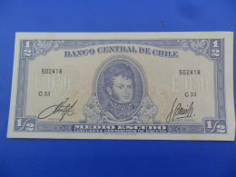 7792 - Chile 1/2 Escudo 1962/1975 - Chili