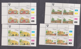 Venda 1984 Community Development Plated Blocks 4 MNH - Venda