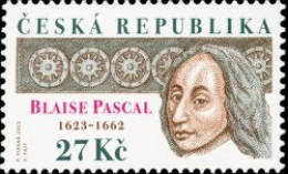 Czech Republic.2023. Famous Persons.Blaise Pascal.1 V.  **. - Nuevos