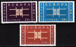 CYPRUS 1963 EUROPA. Complete Set, MNH - 1963