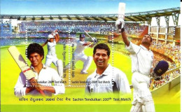 200th Tests Of Tendulkar, 2V MS, 2013 MSALM2P19 - Cricket