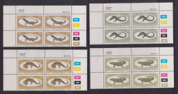 Bophuthatswana 1984 Lizards Plated Blocks 4 MNH - Bofutatsuana