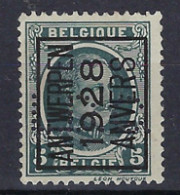 PERFIN / PERFO L.D.C. HOUYOUX Nr. 193 TYPO Voorafgestempeld Nr. 171A ANTWERPEN 1928 ANVERS Geperforeerd . LOT 309 ! - Sobreimpresos 1922-31 (Houyoux)