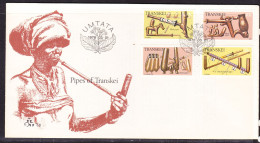 Transkei 1978 Pipes First Day Cover 1.8 - Transkei